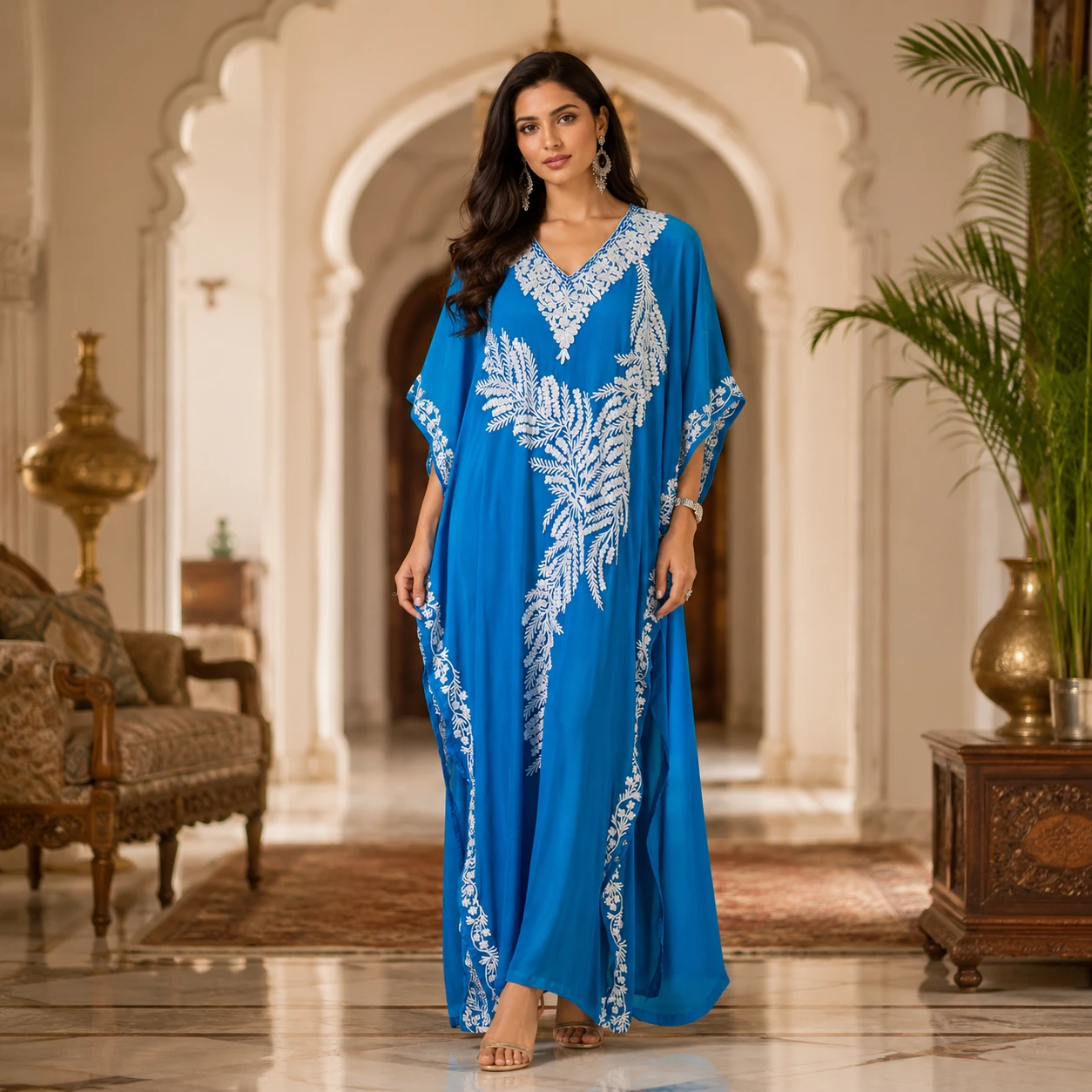 Chiffon Long Kaftaan