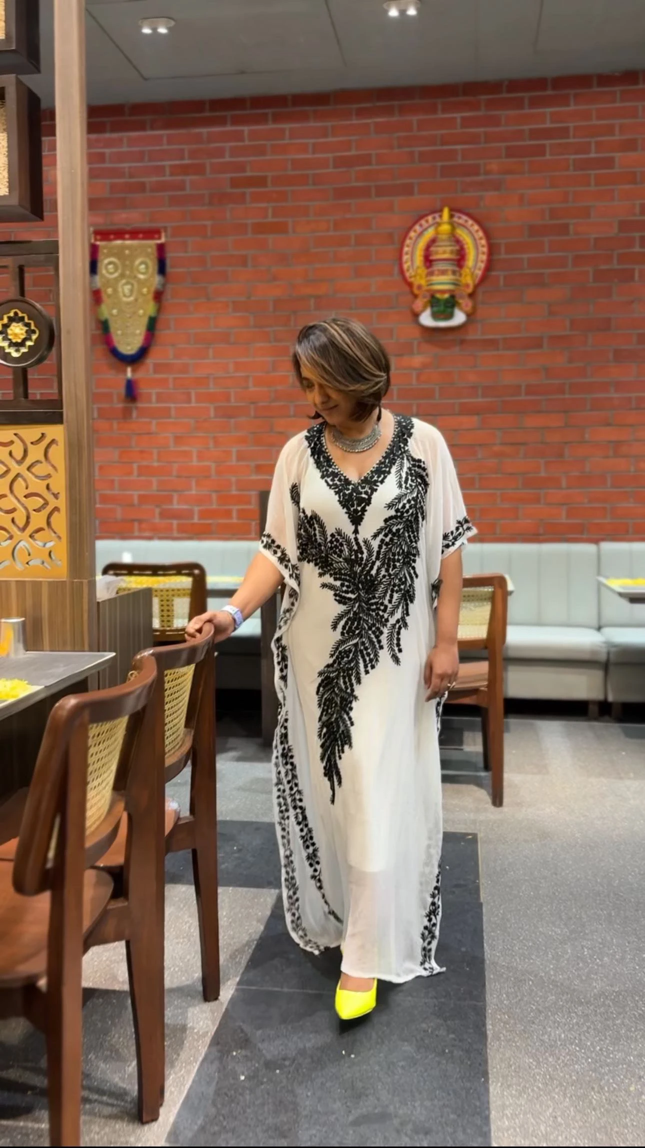 Chiffon Long Kaftaan