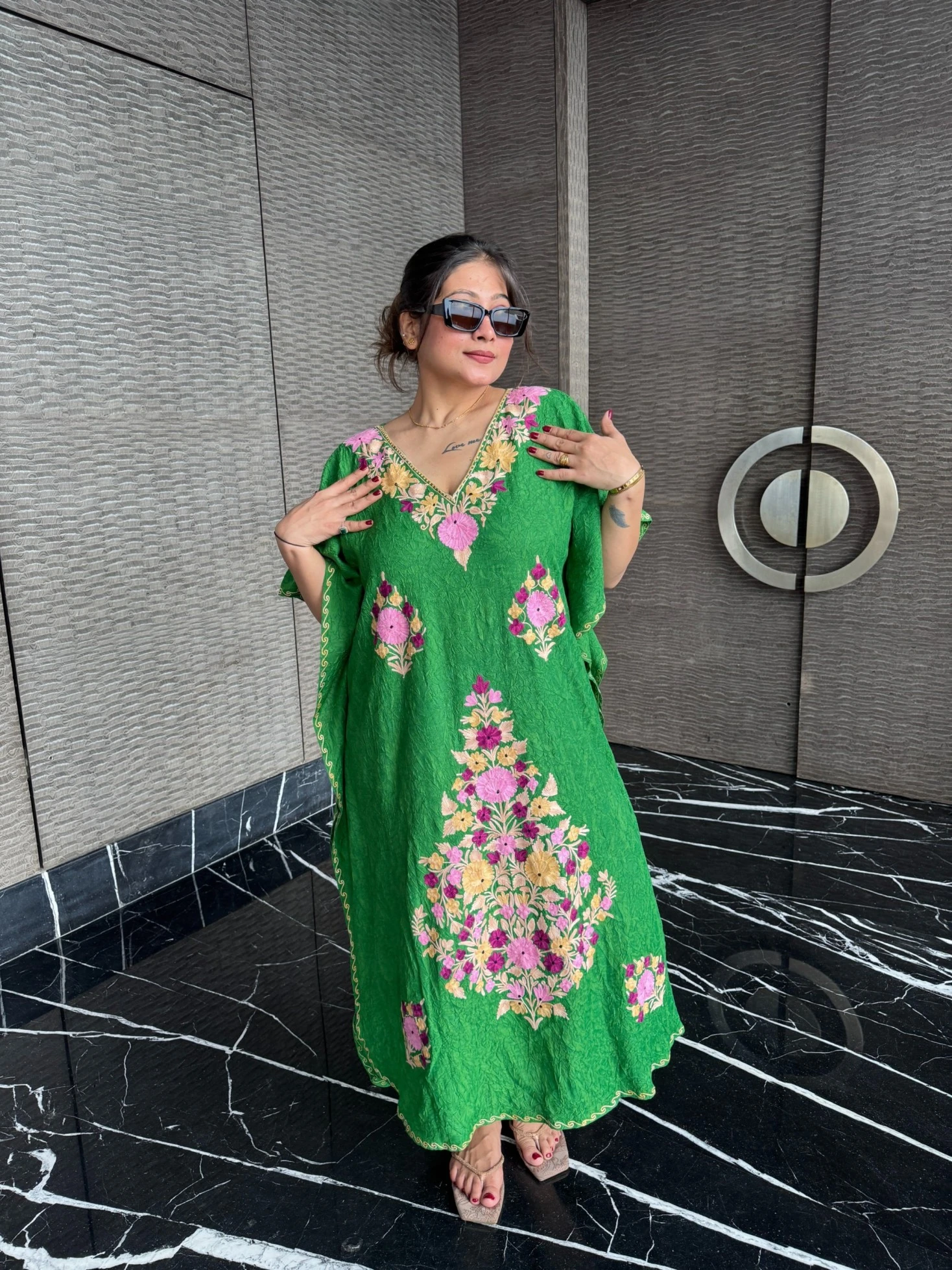 Cotton Crush Kaftaan
