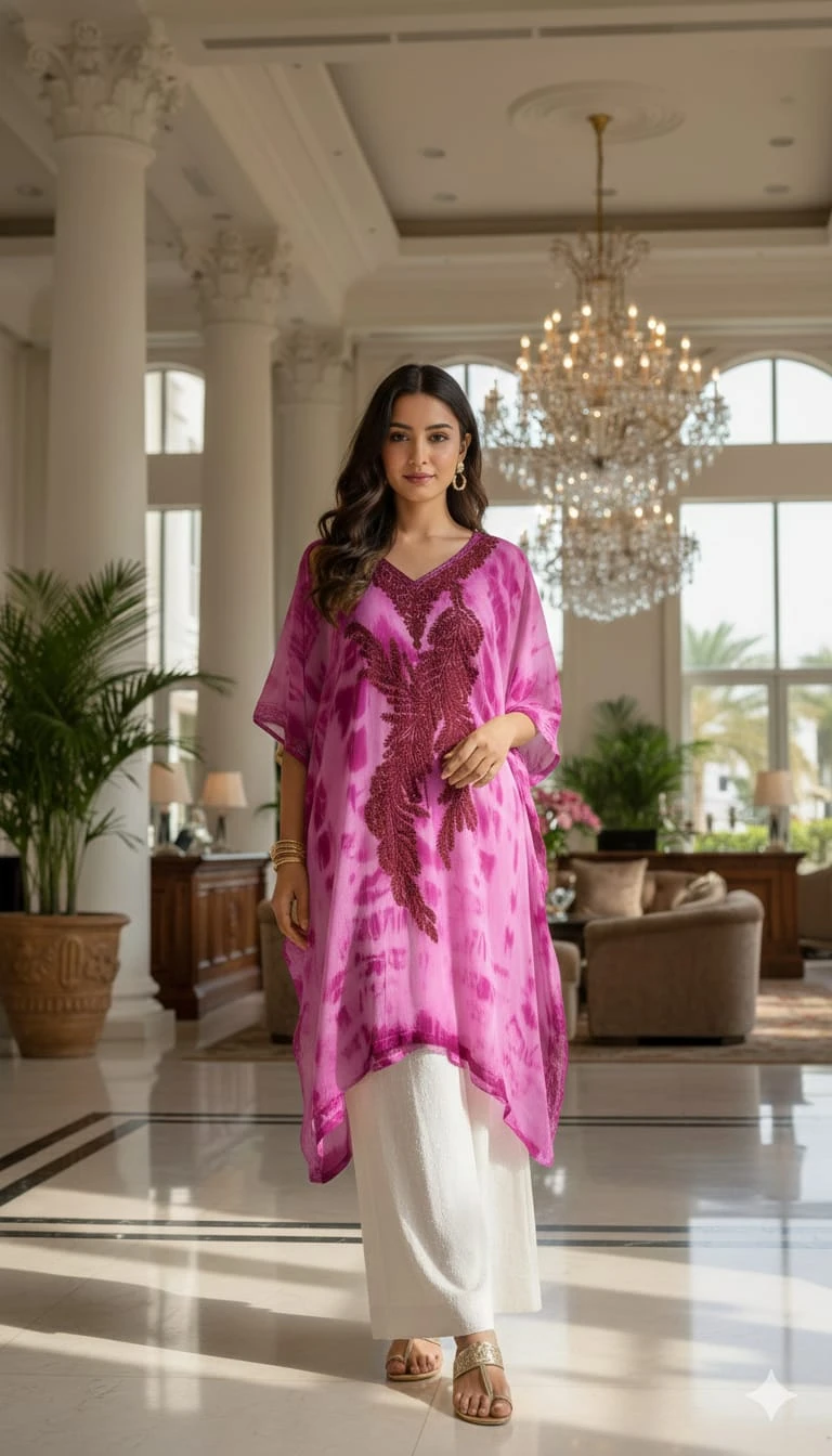 Tie-dye Kaftaan
