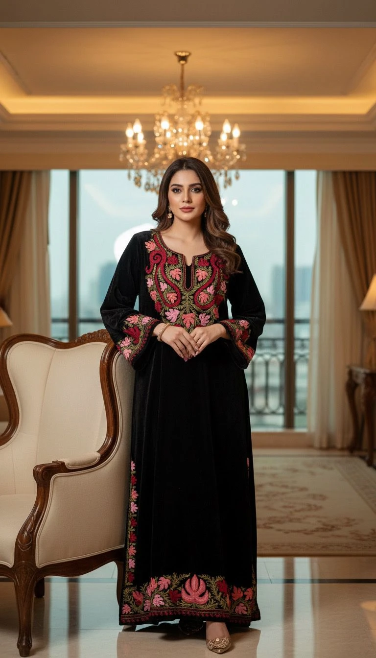 Velvet Gown