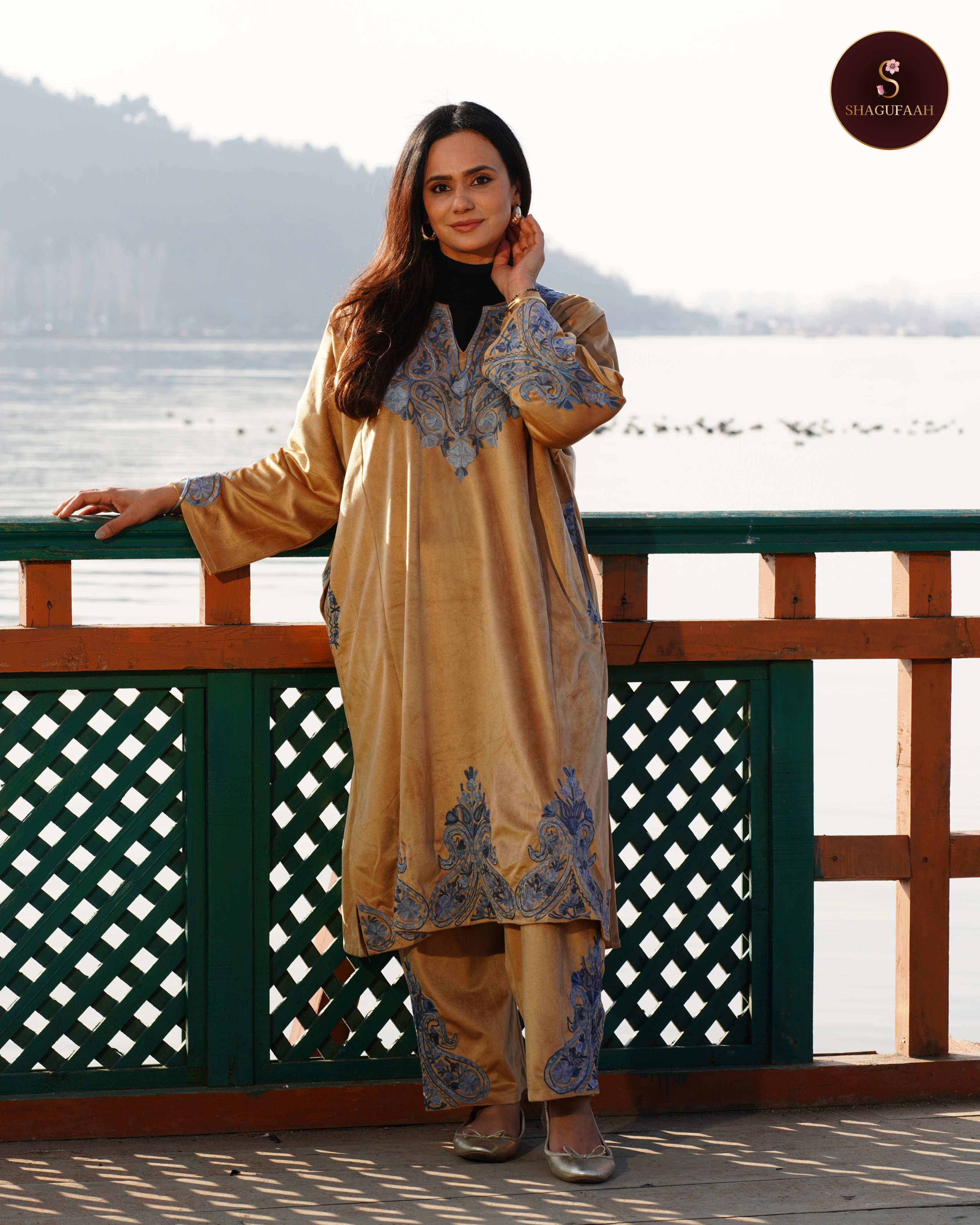 Velvet Pheran Co-ords